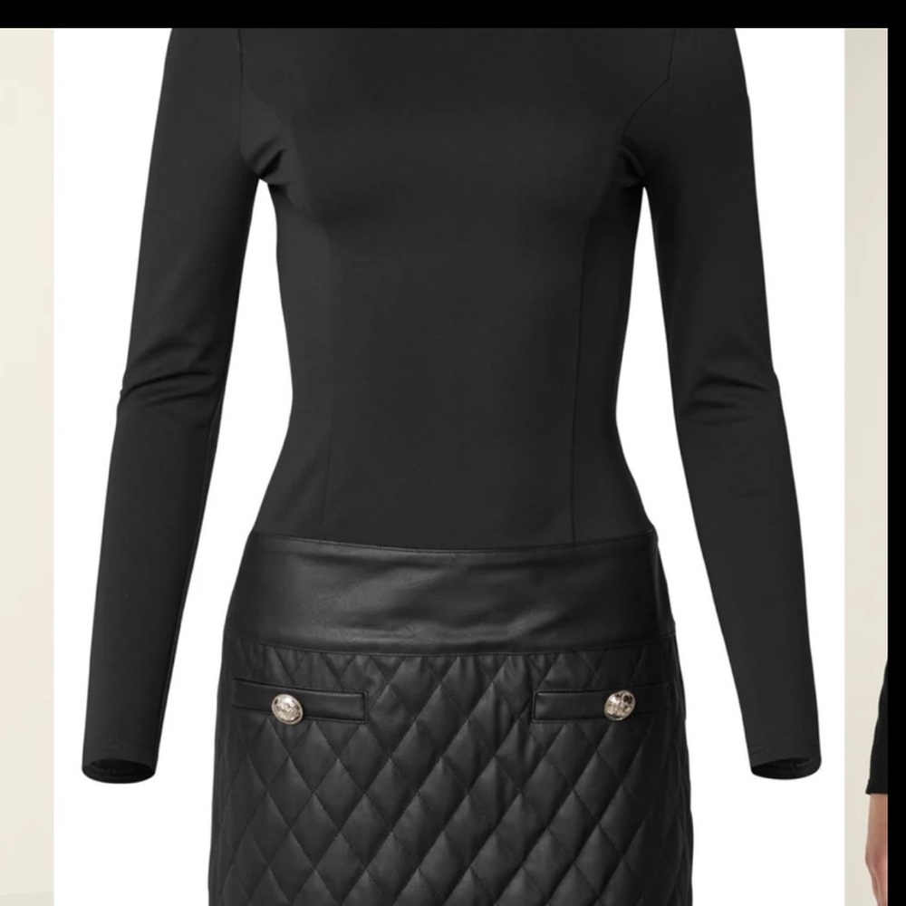 Brand New Fitted Long Sleeve Bodysuit Dress